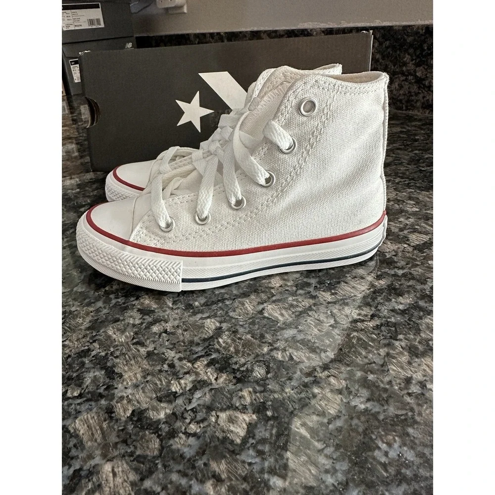 Converse CT Core Hi Top Sneakers Youth Size 11 Optical‎ White Shoes Unisex Shoes